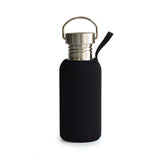 Brushed Stainless Steel Flask Sports Water Bottle with Sleeve for Travel Camping