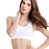 VEQKING Women Breathable Sports Bra,Absorb Sweat Shockproof Padded Sleeping