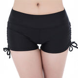 Women Yoga Shorts Quick Dry Breathable Sports Running Fitness Drawstring