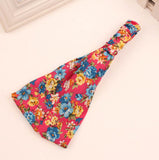 Women Headband Head Scarf Bohemia Elastic Hair band Yoga Sports Girls