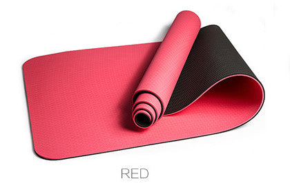 JUFIT 1830*610*6MM TPE Yoga Mat Double Sided Color Exercise Sports Mats For Fitness Gym