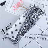 Haimeikang Cashew Flowers Printed Elastic Hair Bands Headbands for Women Sports