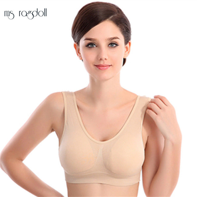 Professional Absorb Sweat Top Athletic Running Women Sports Bra