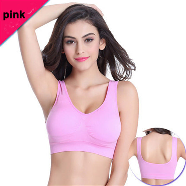 Professional Absorb Sweat Top Athletic Running Women Sports Bra