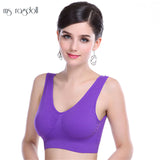 Professional Absorb Sweat Top Athletic Running Women Sports Bra