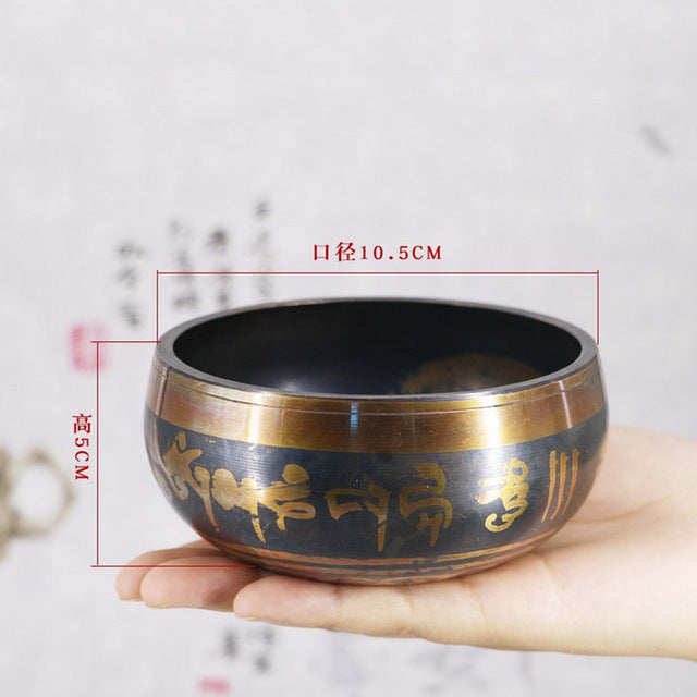 Newest Tibetan Bowl Singing Bowl Decorative-wall-dishes Home Decoration