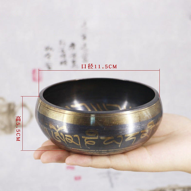 Newest Tibetan Bowl Singing Bowl Decorative-wall-dishes Home Decoration