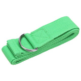 Adjustable Sport Stretch Strap D-Ring Belts Gym Waist Leg Fitness Yoga Belt Exercise