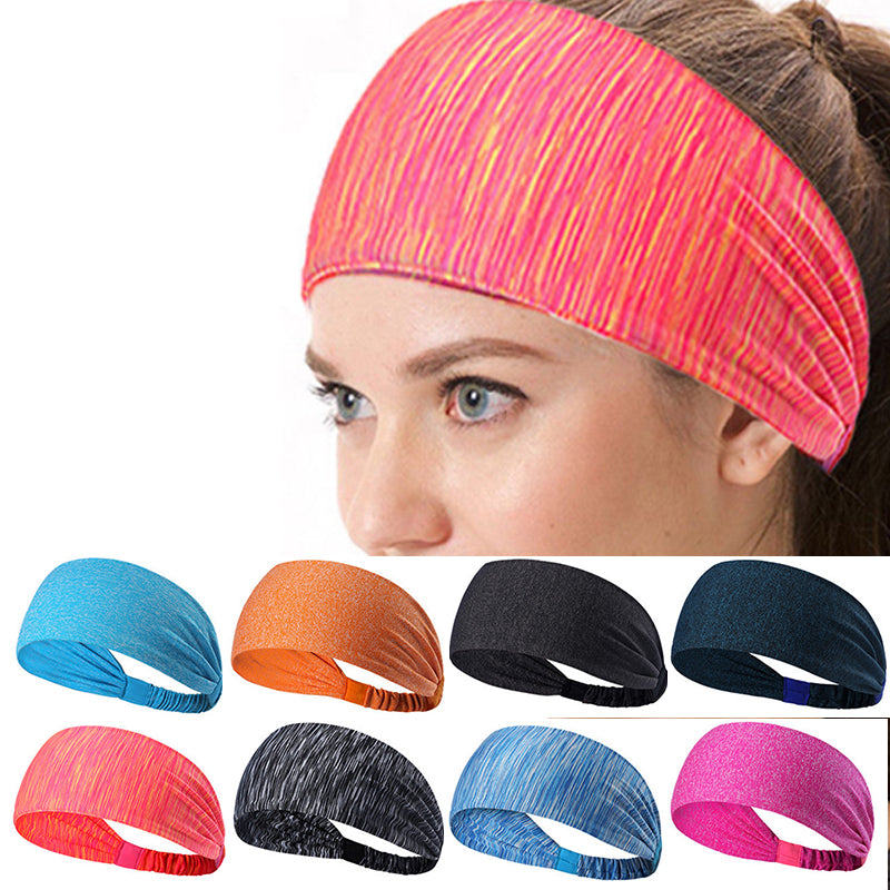 Sale High Quality Elastic Wide Sport Yoga Headbands Comfortable Hairband Fashion