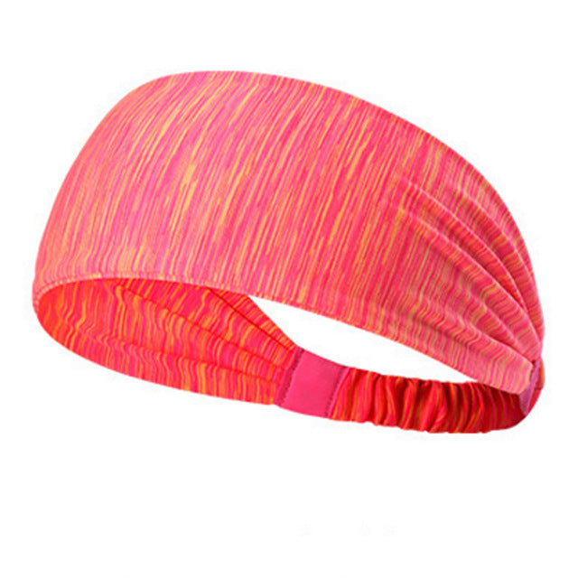 Sale High Quality Elastic Wide Sport Yoga Headbands Comfortable Hairband Fashion