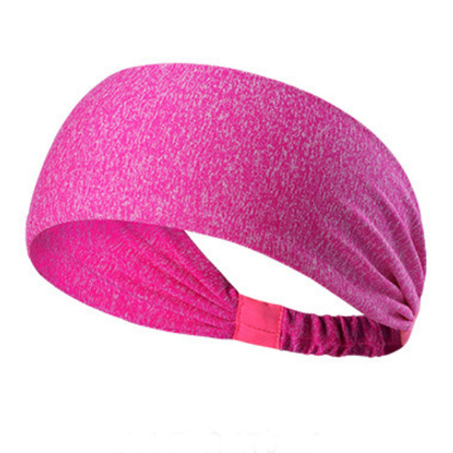 Sale High Quality Elastic Wide Sport Yoga Headbands Comfortable Hairband Fashion