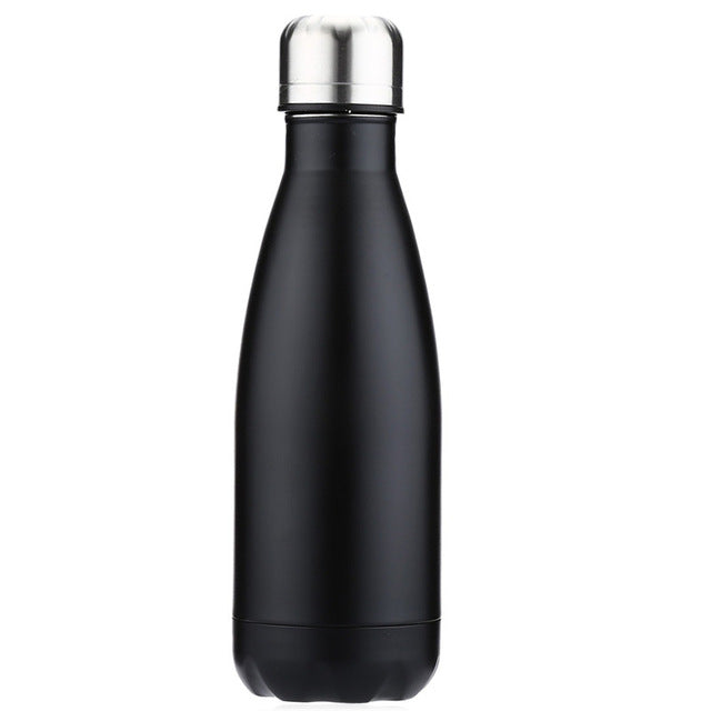 350ML Stainless Steel Water Bottle  Sports Flask For Yoga Biking Camping Hiking Travel Outdoor