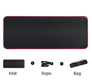 Non-slip Yoga Mat 10mm Multifunctional Sports Yoga Mat For Fitness Gym