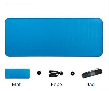 Non-slip Yoga Mat 10mm Multifunctional Sports Yoga Mat For Fitness Gym