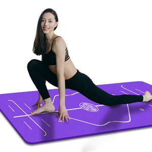 Position Line Premium Yoga Mats Tasteless Non-slip Beginners Exercise Gymnastics