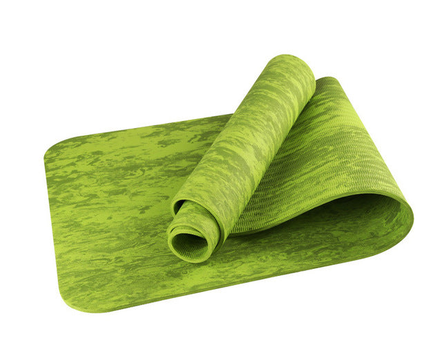 183*80*0.8cm TPE Non-Slip Camouflage Yoga Mat Exercise Fitness Mat Eco-friendly