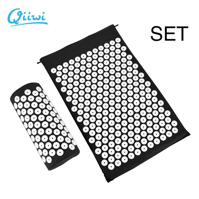 Dr.Qiiwi Massager Cushion Mat Set For Body back Acupressure Relieve Stress Pain
