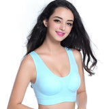 Sleep Bra Compression Underwear Sports Bra Fitness Seamless Push Up