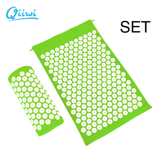 Dr.Qiiwi Massager Cushion Mat Set For Body back Acupressure Relieve Stress Pain