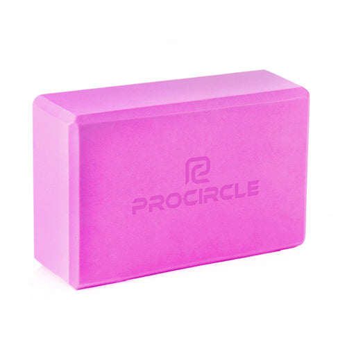 ProCircle High Density EVA Yoga Block Foam Blocks for Pilates Home Gym Yoga Equipment