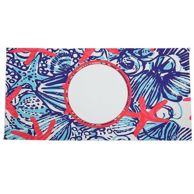 XC USHIO Beach Towel Square Microfiber 280g 75*150cm Absorbent Swimming Camping