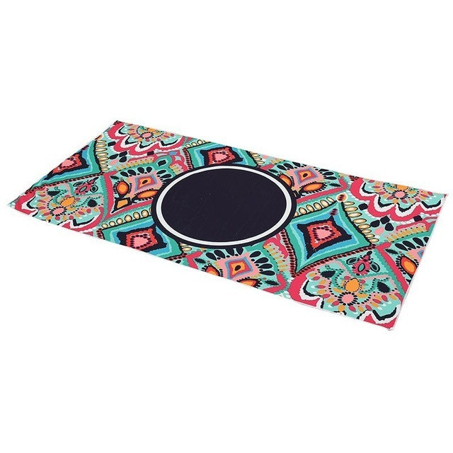 XC USHIO Beach Towel Square Microfiber 280g 75*150cm Absorbent Swimming Camping