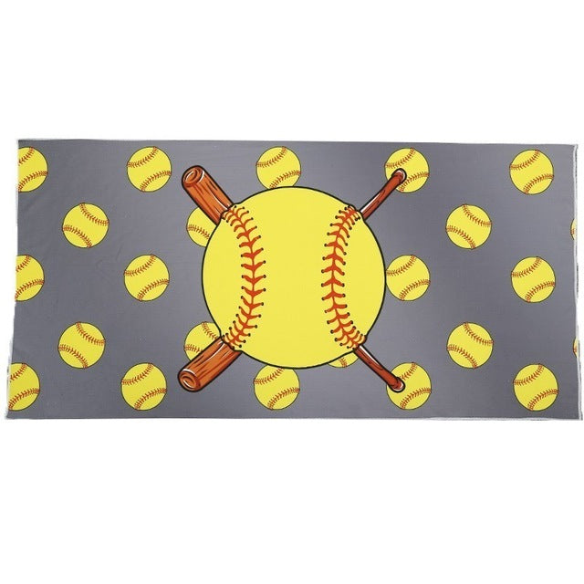 XC USHIO Beach Towel Square Microfiber 280g 75*150cm Absorbent Swimming Camping