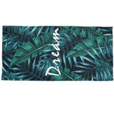 XC USHIO Beach Towel Square Microfiber 280g 75*150cm Absorbent Swimming Camping