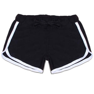 2018 Women Sports Yoga Shorts Workout Fitness Female Running Sport Shorts Cotton