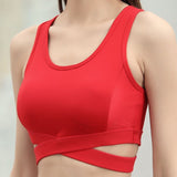 2018 new  hollow stitching yoga sports bra shock sports  bra underwear