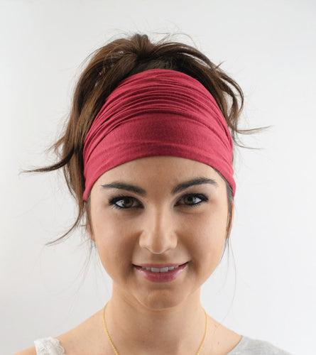 2018 new Ladies cotton Elastic Hairband Head Band Sport Yoga Headband