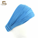 2018 new Ladies cotton Elastic Hairband Head Band Sport Yoga Headband