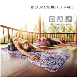 yoga mat Drop shipping Ultra thin Natural Rubber Slip-resistant