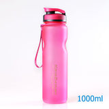 HIBOUR Candy Colors Unbreakable Frosted Leak-proof Plastic Kettle 1000mL