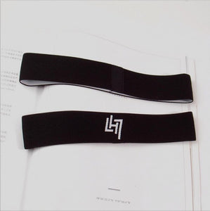 Unisex Fashion Elastic Sports Embroidery Letters Hip Hop Headwear Headbands